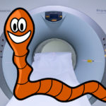 MRI plus oranje worm